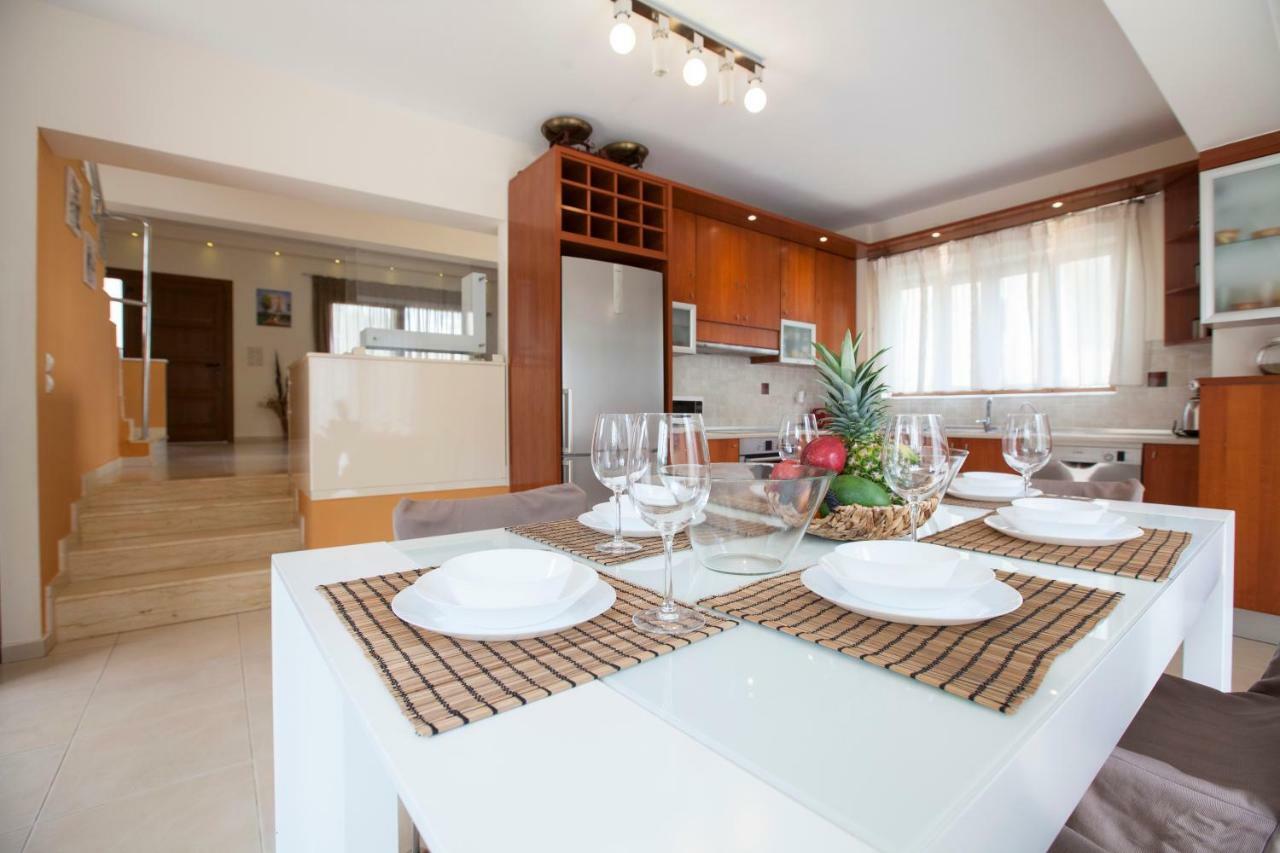 Sunny Rhodes Villa Koskinou  Bagian luar foto