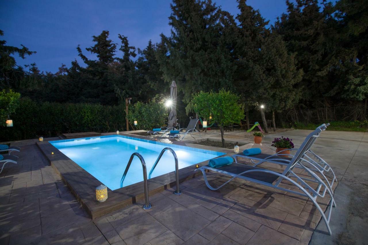 Sunny Rhodes Villa Koskinou  Bagian luar foto