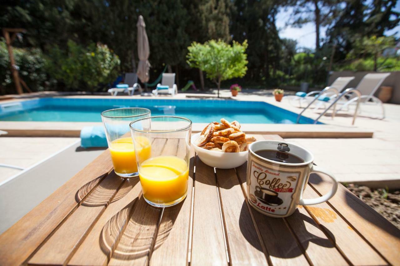 Sunny Rhodes Villa Koskinou  Bagian luar foto