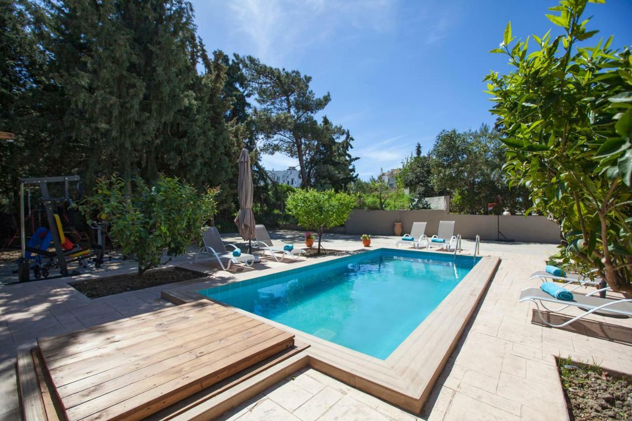 Sunny Rhodes Villa Koskinou  Bagian luar foto