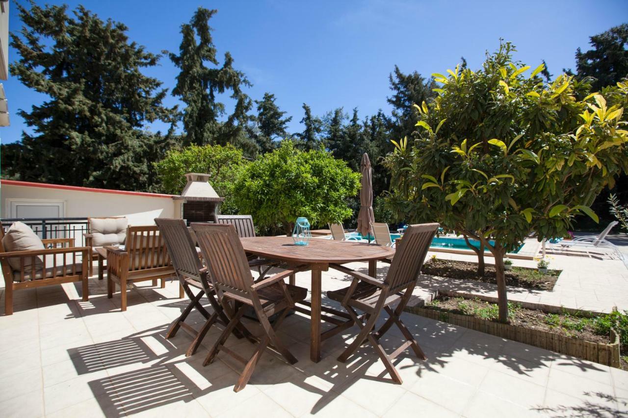 Sunny Rhodes Villa Koskinou  Bagian luar foto