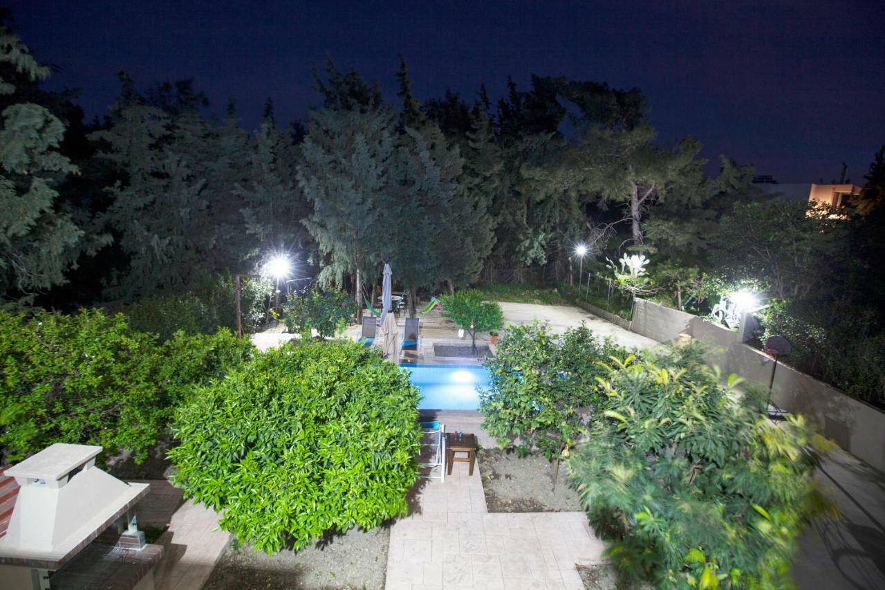 Sunny Rhodes Villa Koskinou  Bagian luar foto